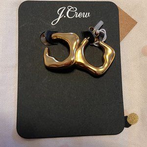 JCrew gold tone earrings